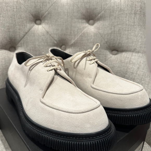 Adieu Leather Apron Toe Derby Shoes $530 Sz 13. main image 9